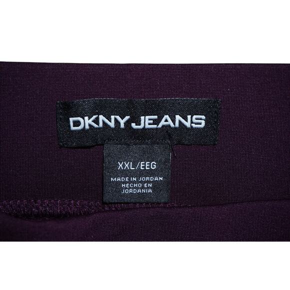 DKNY Jeans Pull-On Stretch Jeggings – Aubergine Purple – Size XXL – NWT - Picture 4 of 5